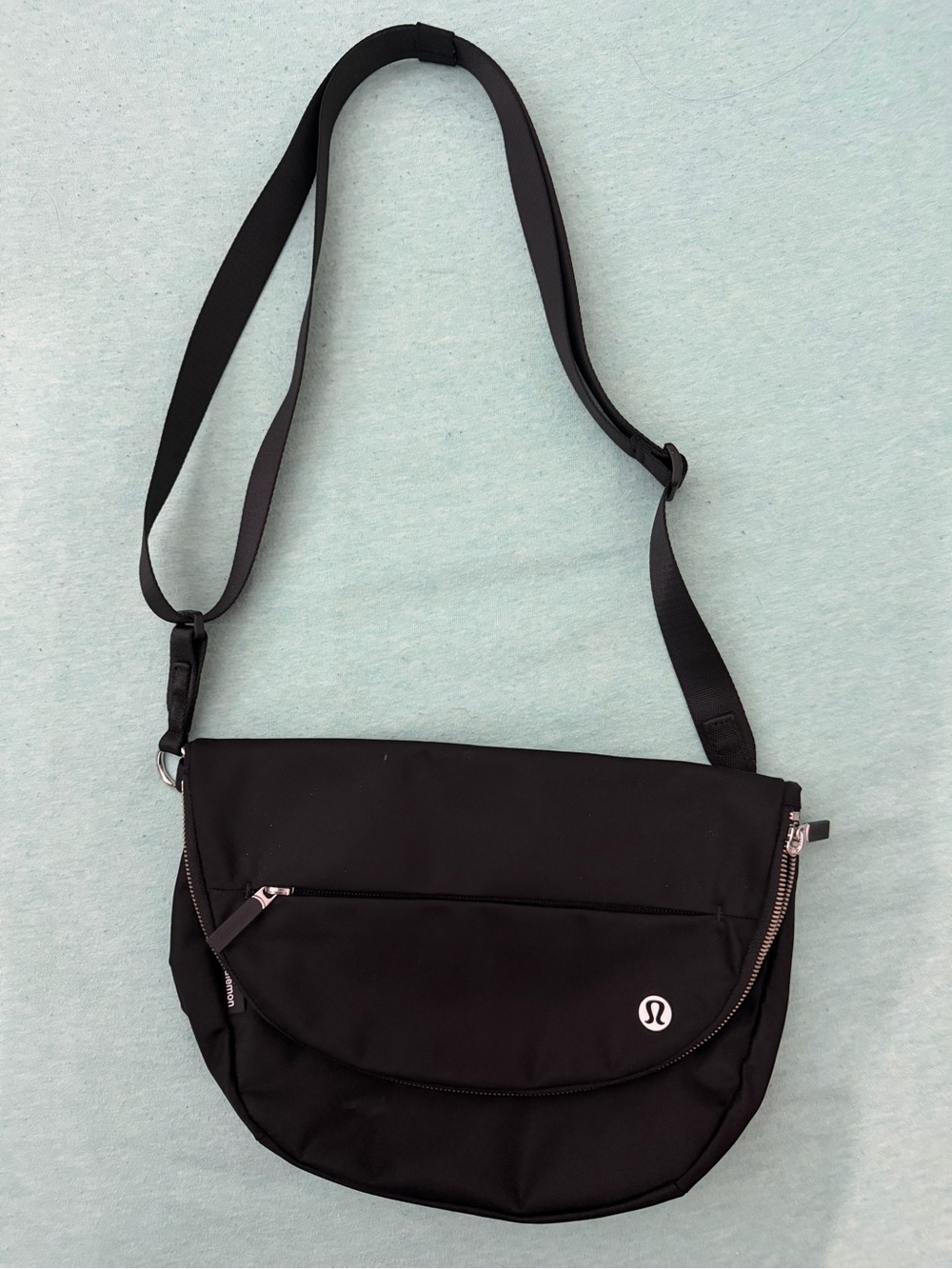 lululemon athletica Black Crossbody Messenger Bag